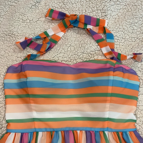 🌈Purposefully Piquant Rainbow Dress🍭 - Picture 5 of 17
